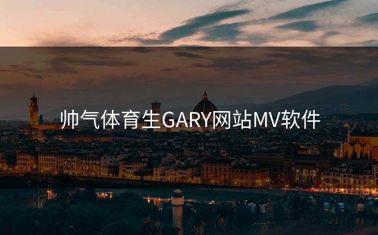 帅气体育生GARY网站MV软件